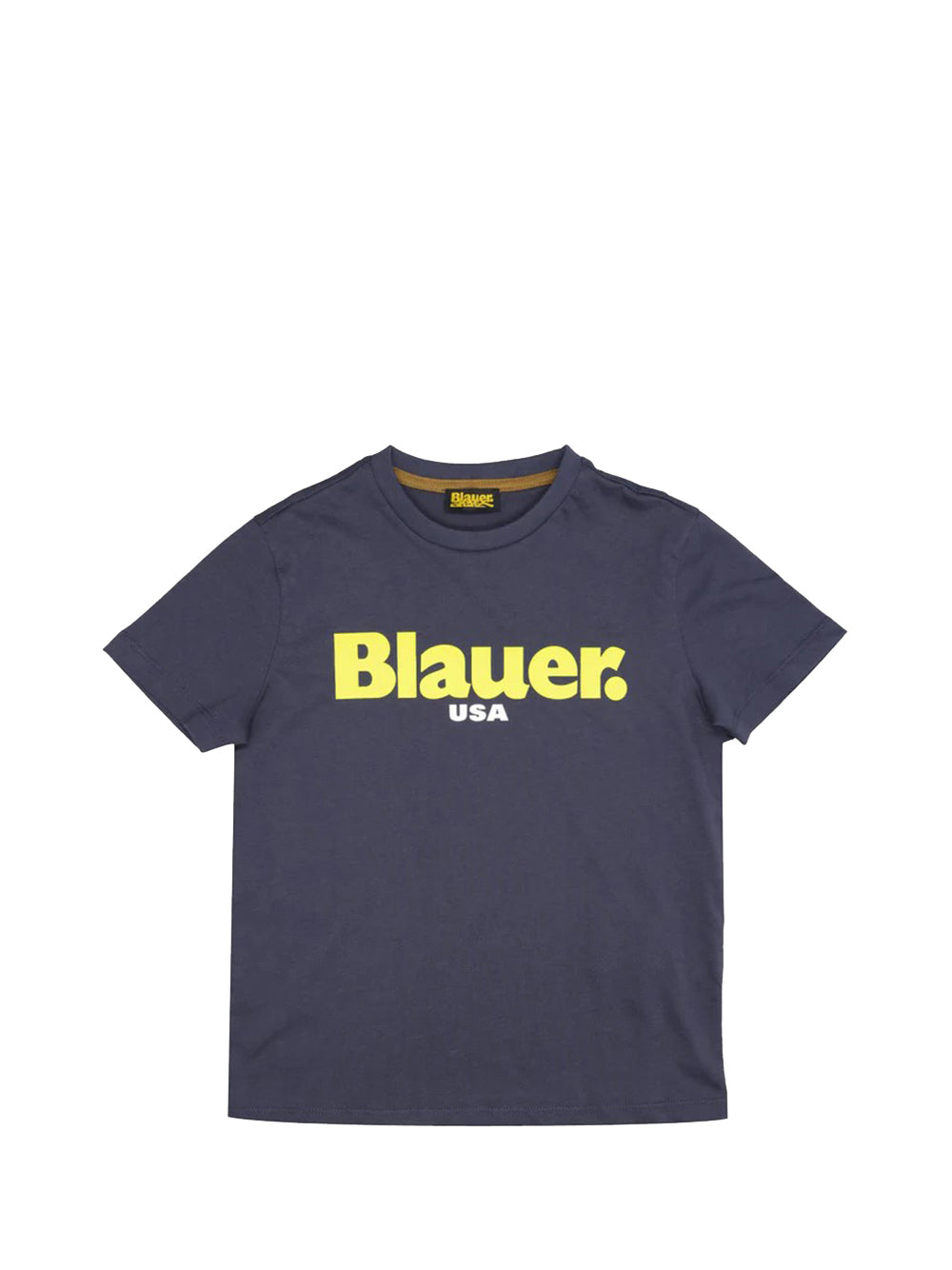 

Синяя детская футболка Blauer