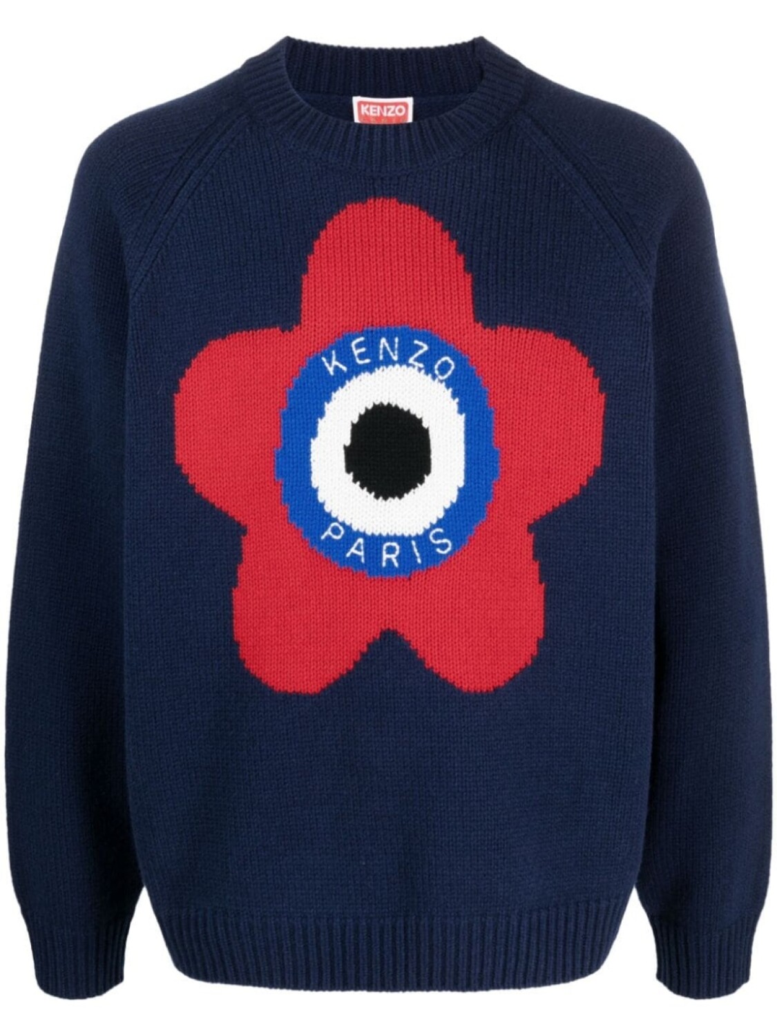 

Kenzo джемпер Target с вышитым логотипом, синий