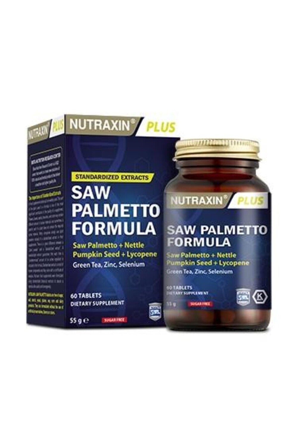

Nutraxin Plus Saw Palmetto Formula 60 Таблетка