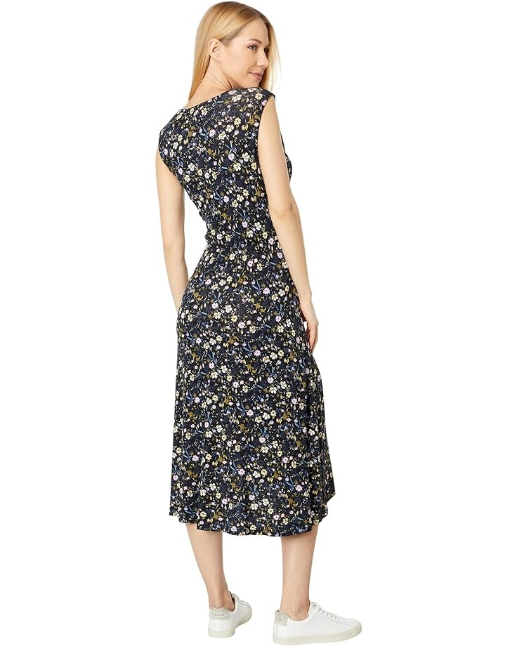 

Платье Bobeau Rowan Wrap Dress, цвет Black Floral