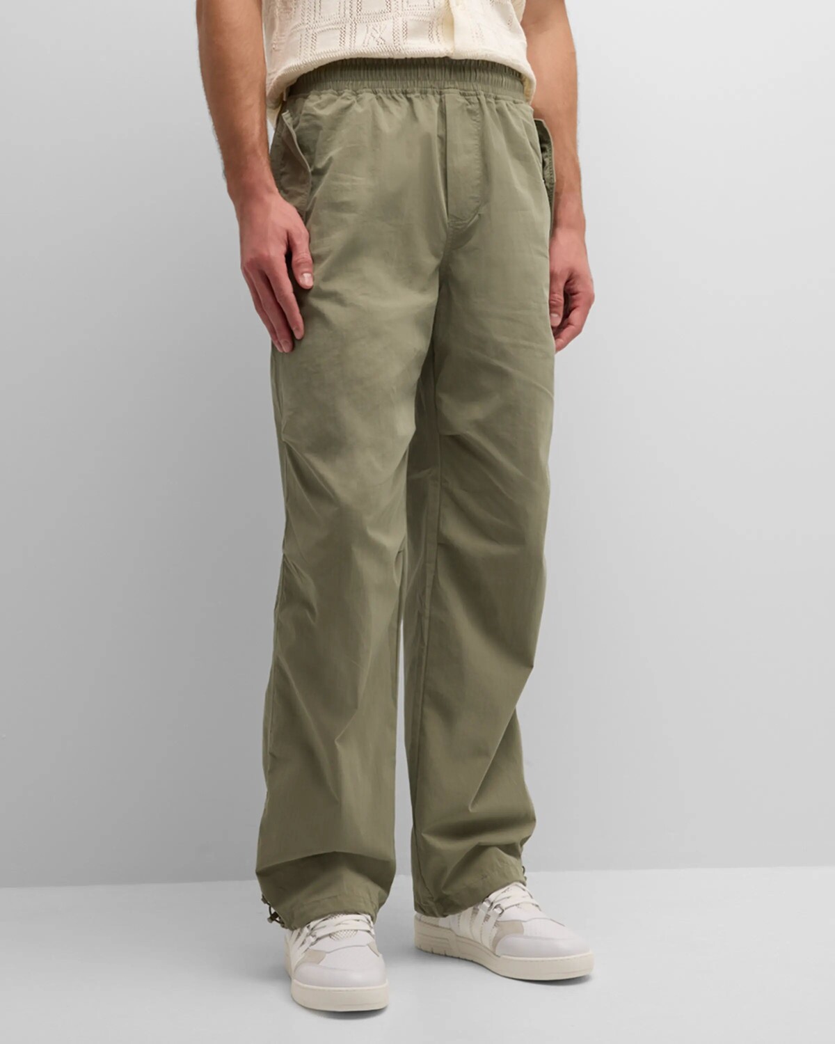 

Мужские брюки-парашюты из рипстопа REPRESENT, цвет Khaki