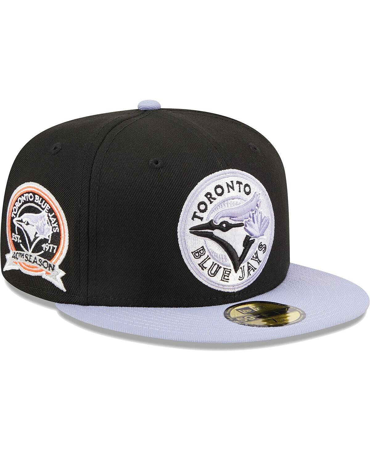 

Мужская черная приталенная шляпа Toronto Blue Jays 59FIFTY New Era