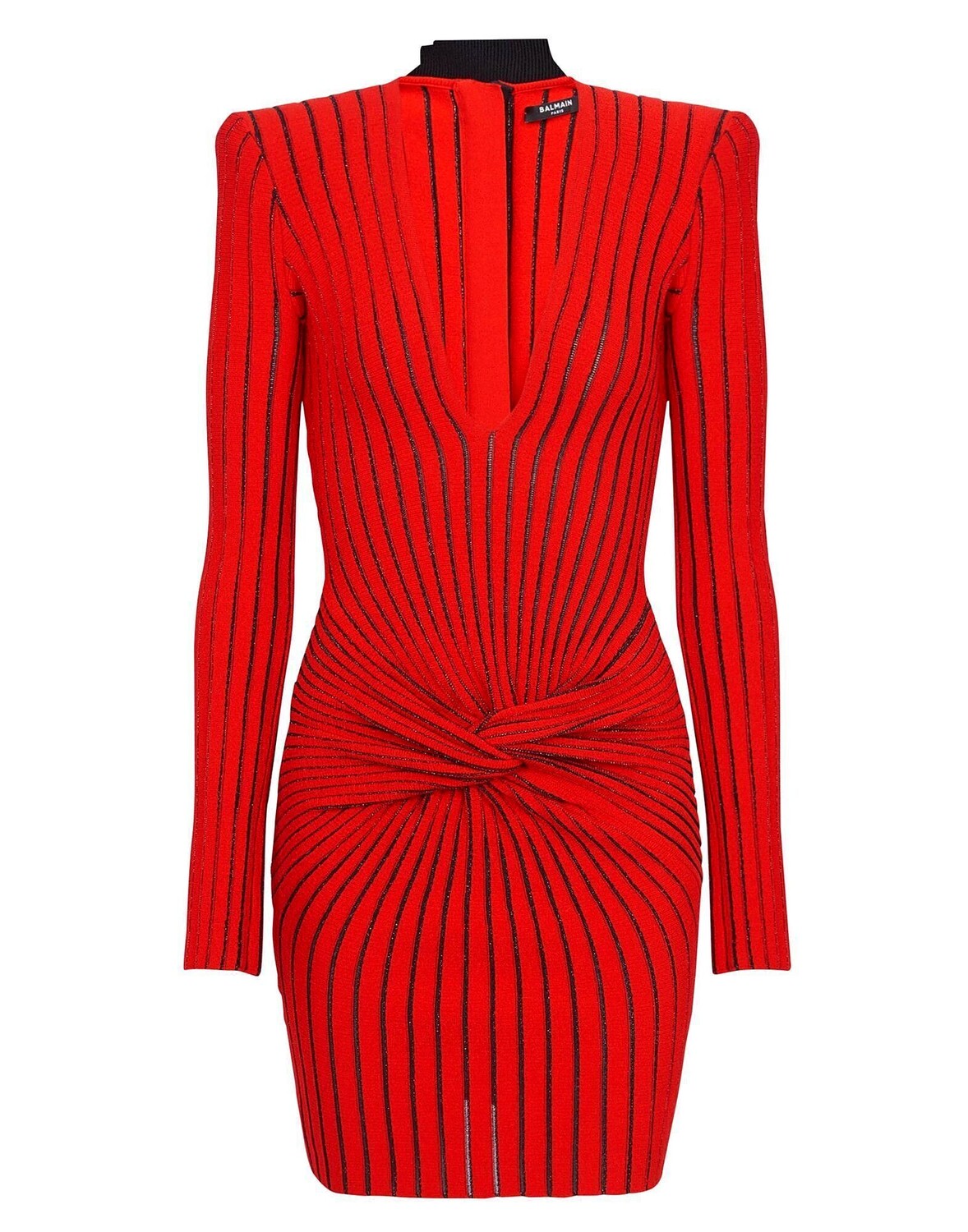 

Платье Balmain, красный