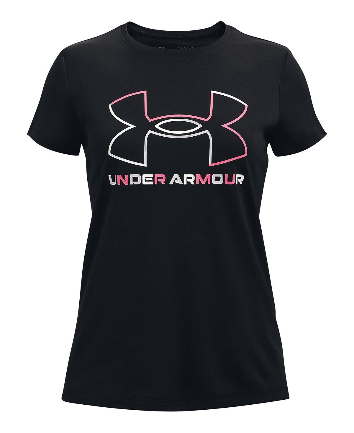

Футболка с коротким рукавом с большим логотипом Big Girls Tech Under Armour