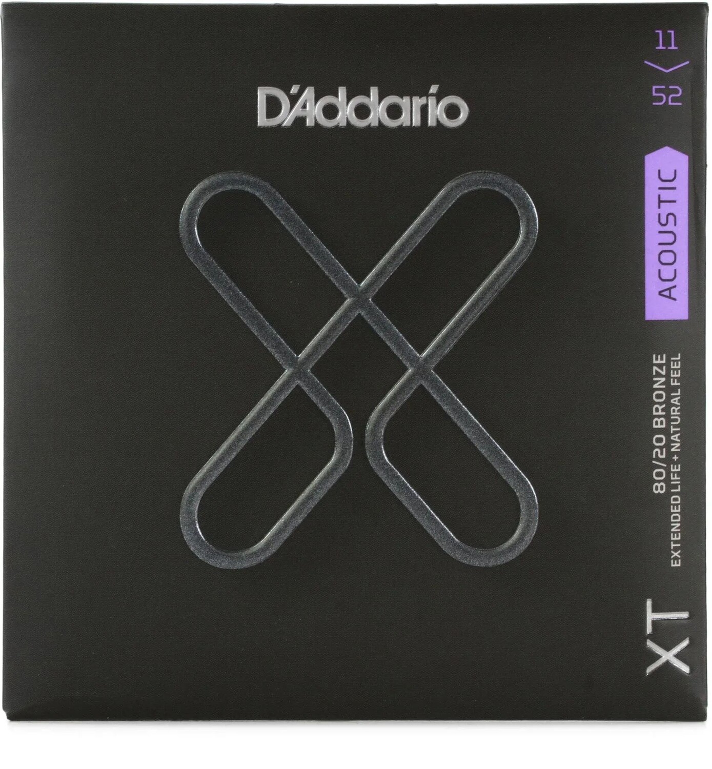 

Струны для акустической гитары D'Addario XTABR1152 XT 80/20 Bronze — .011-.052 Custom Light