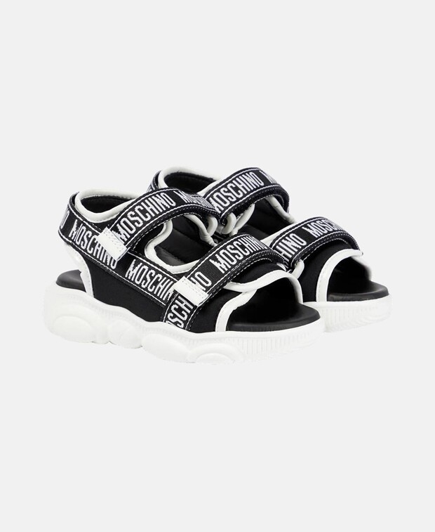 

Сандалии Moschino Kids, черный