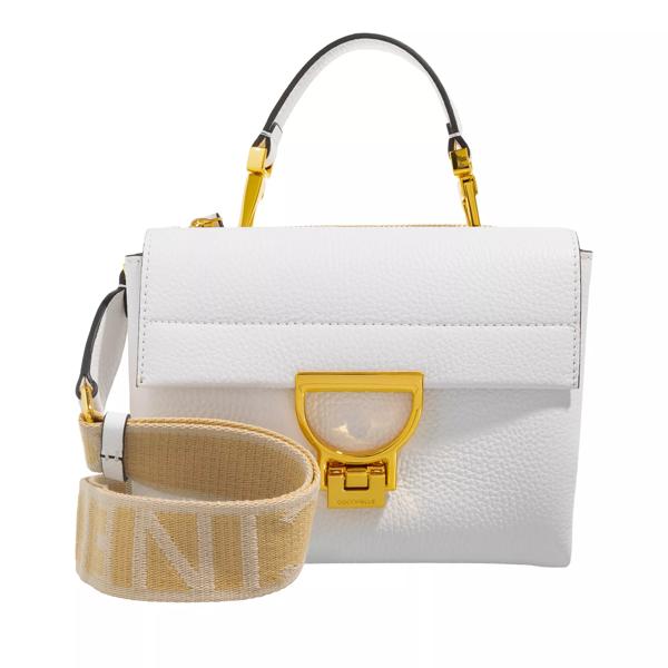 Сумка arlettis signature handbag brillant Coccinelle, белый