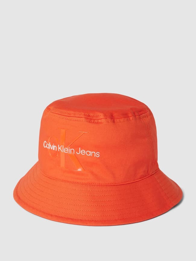 

Панама с пришитой этикеткой Calvin Klein Jeans, оранжевый