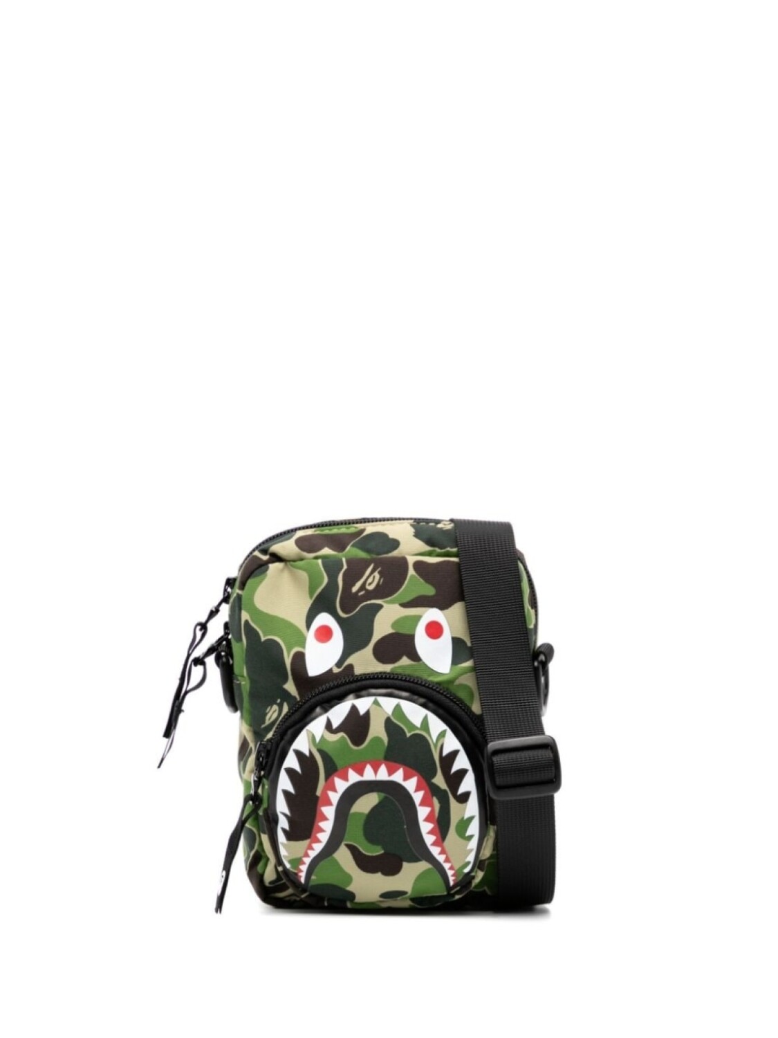 

A BATHING APE мини-сумка ABC CAMO SHARK, зеленый