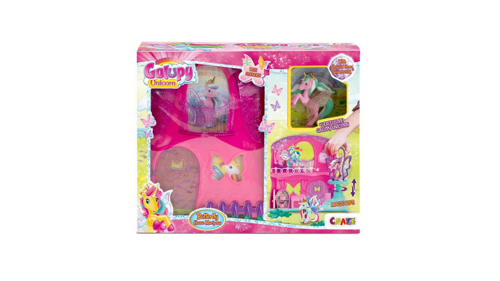 

Craze Дом-единорог Galupy Mariposa