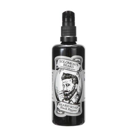 

Solomon'S Beard Мыло для бороды с черным перцем 100 мл, Solomons Beard