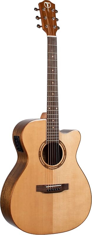 

Акустическая гитара Teton STG110CENT Ovangkol Grand Concert Cutaway Solid Spruce Top 6-String Acoustic-Electric Guitar