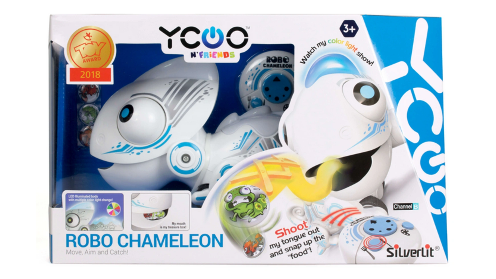 Silverlit YCOO N`Friends Робо Хамелеон интерактивная лягушка ycoo робо фрог