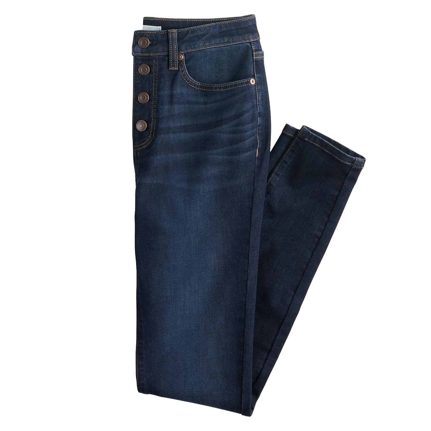 Женские джинсы суперскинни с завышенной талией LC Lauren Conrad Curvy LC Lauren Conrad