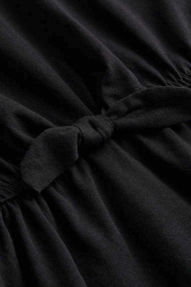 

Платье с узлом H&M, черный