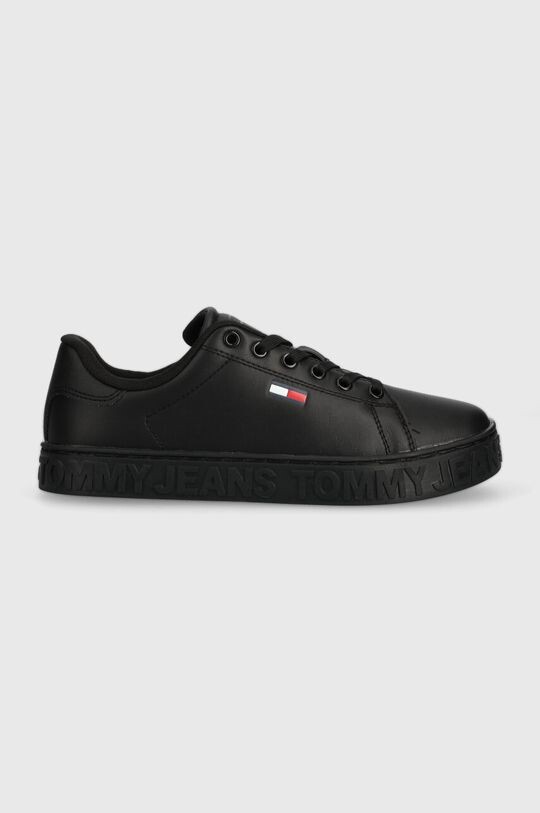 

Кожаные кроссовки COOL SNEAKER Tommy Jeans, черный