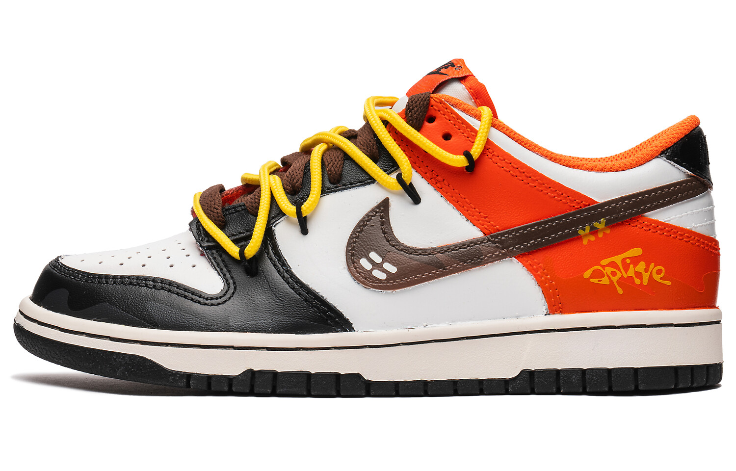 

Кроссовки Nike Dunk Skateboarding Shoes Women's Low-top Black, черный