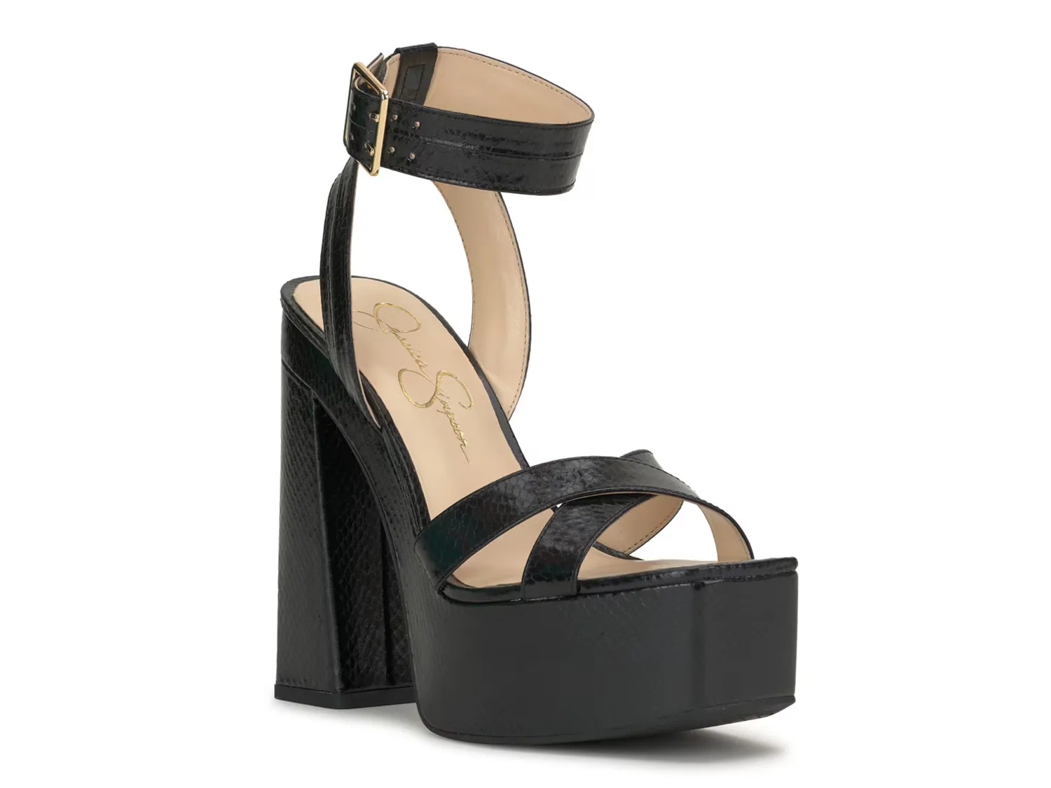 

Сандалии Beasley Platform Sandal Jessica Simpson, черный