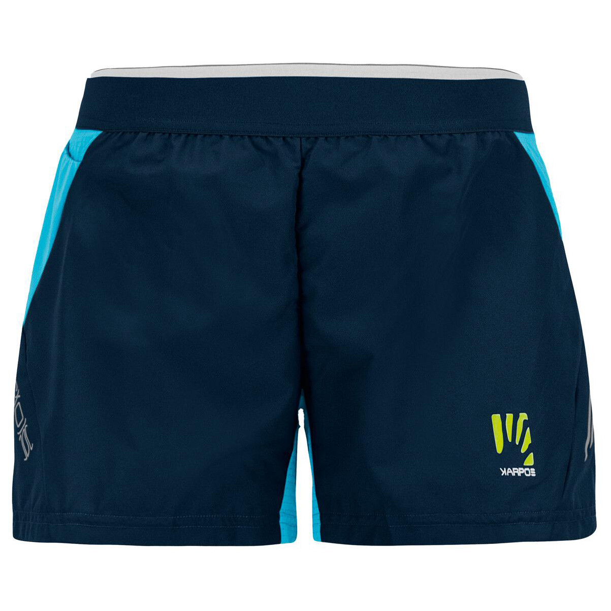 юбка для бега karpos women s lavaredo run skirt цвет sky captain blue atoll Шорты для бега Karpos Women's Fast Evo Shorts, цвет Sky Captain/Blue Atoll