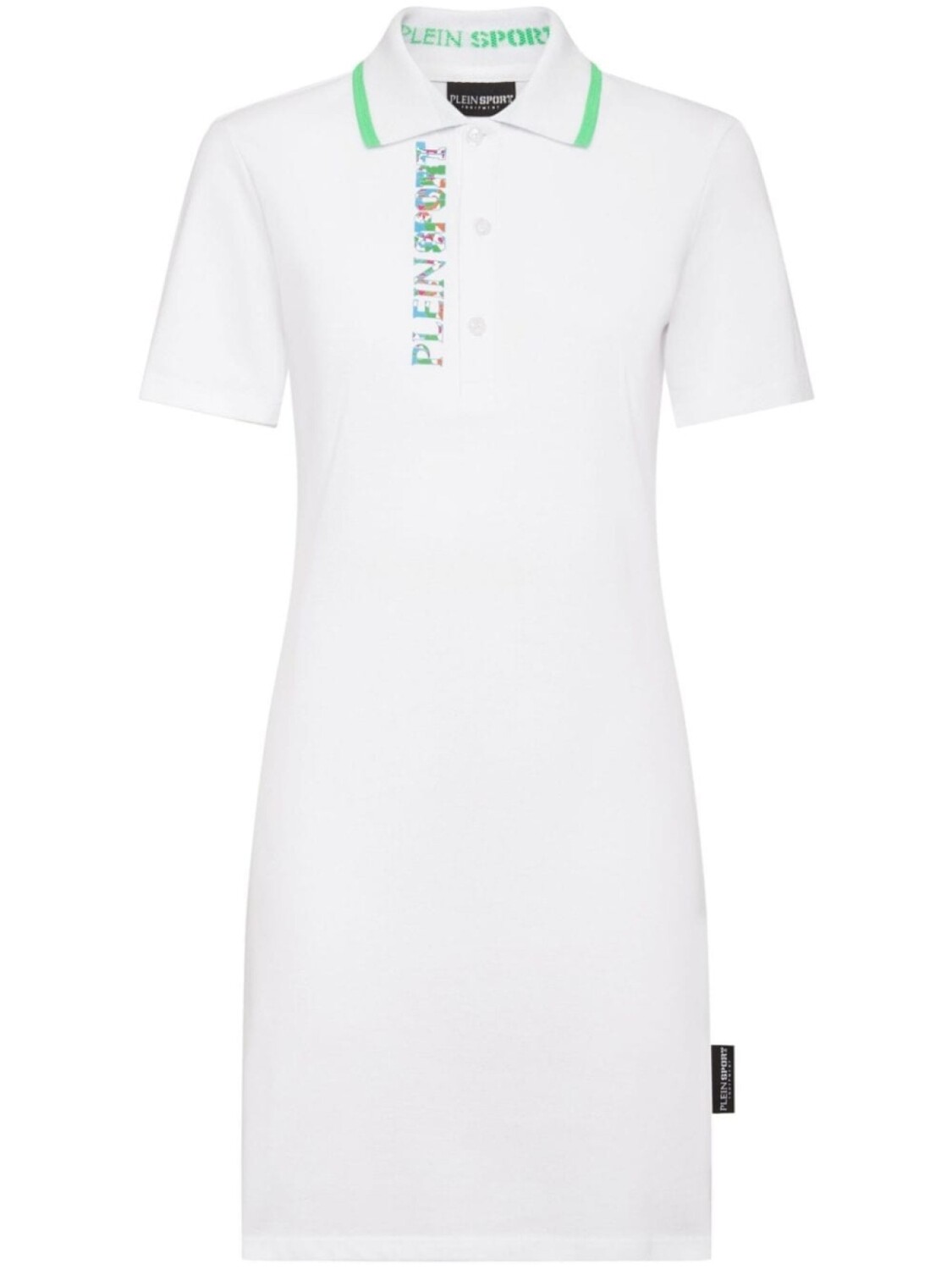 

Plein Sport платье мини Carbon Tiger с камуфляжным принтом, белый