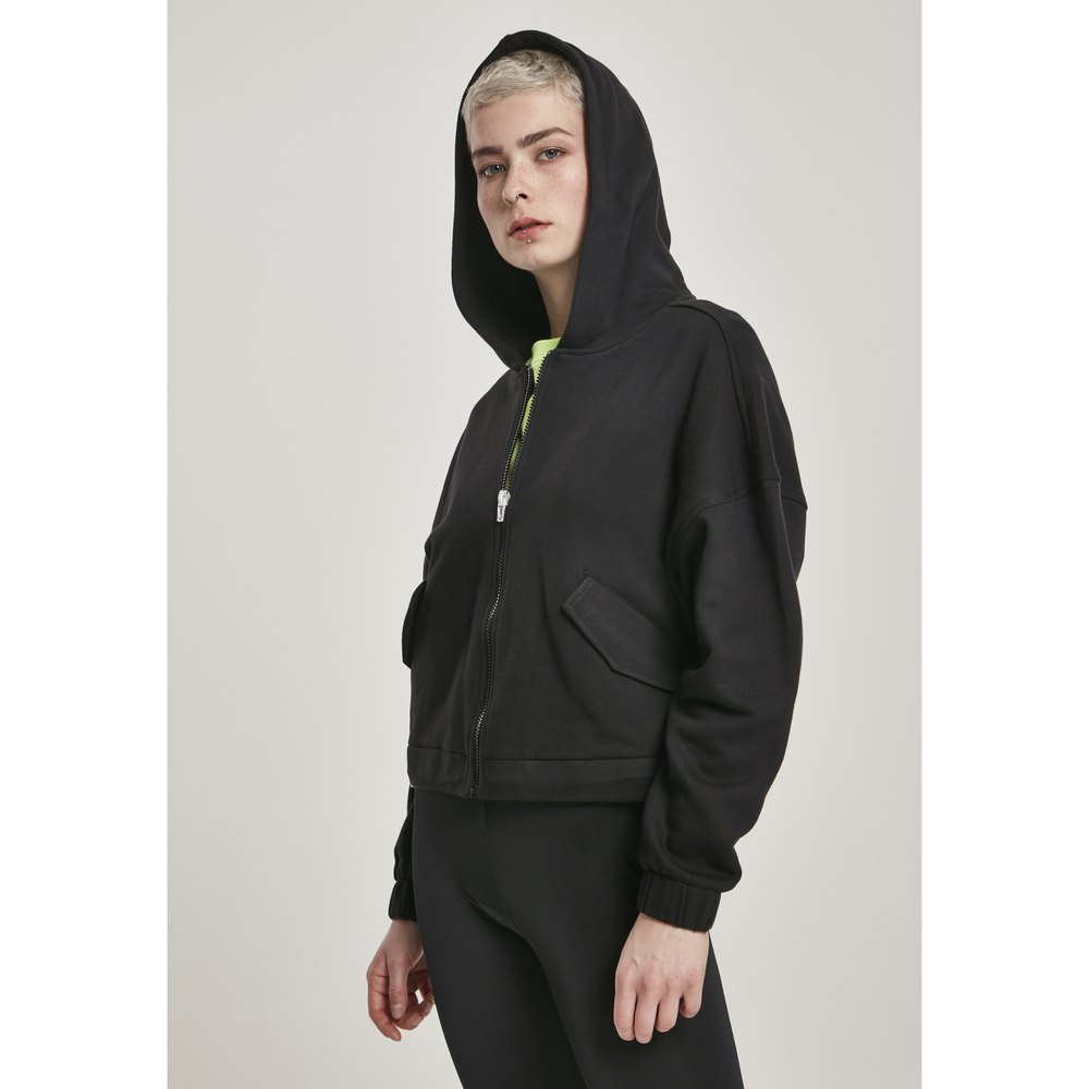 

Толстовка Urban Classics Worker Zip, черный