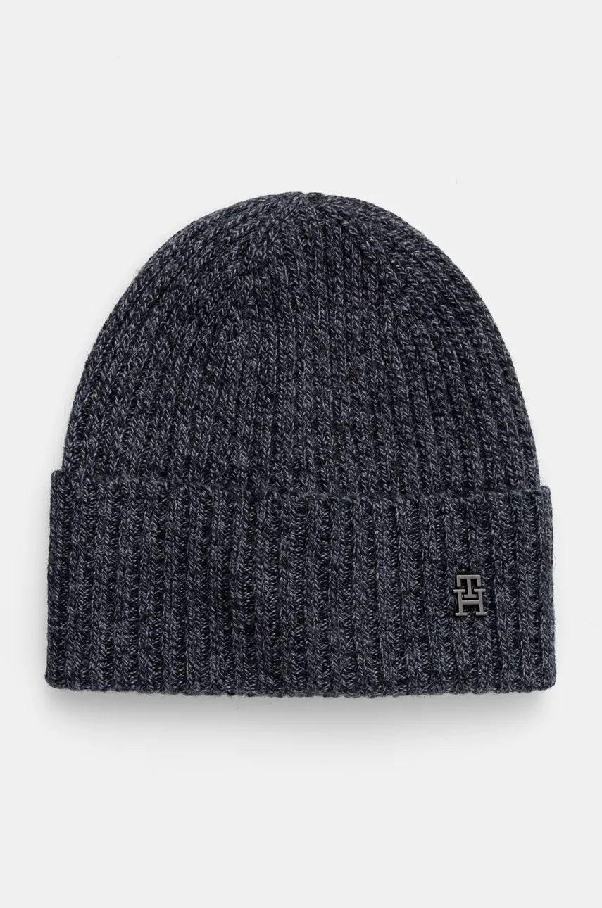 

Шерстяная кепка Tommy Hilfiger, серый