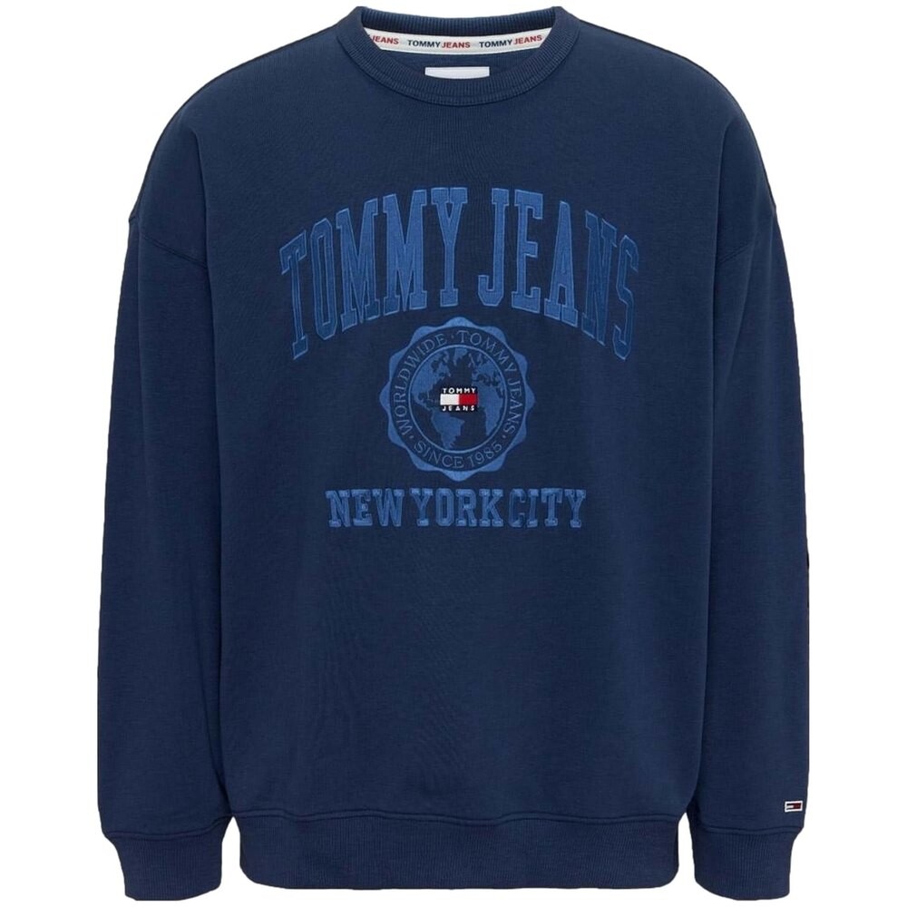 

Толстовка Tommy Jeans Reversible Slub, синий