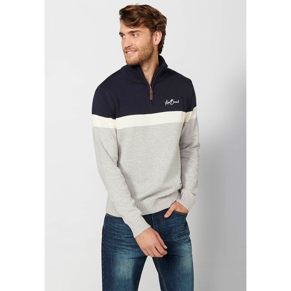 

Свитер Koroshi Half Zip, серый