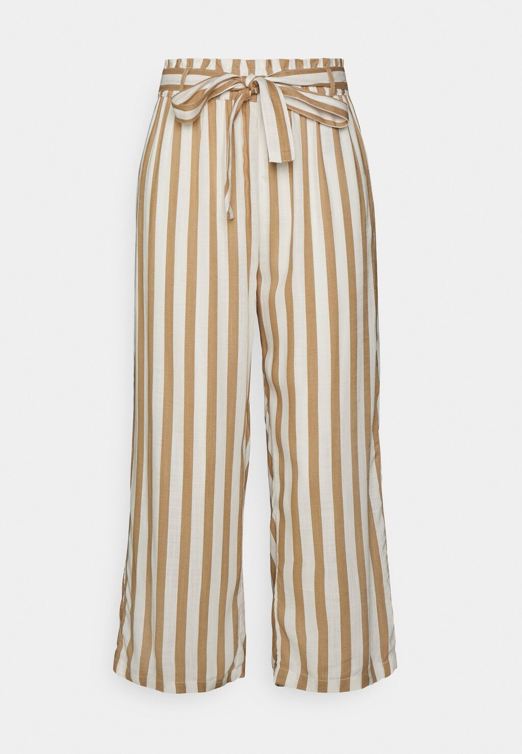 

Брюки ONLY Onlastrid Culotte Pants, танцор облаков / бежевый в полоску