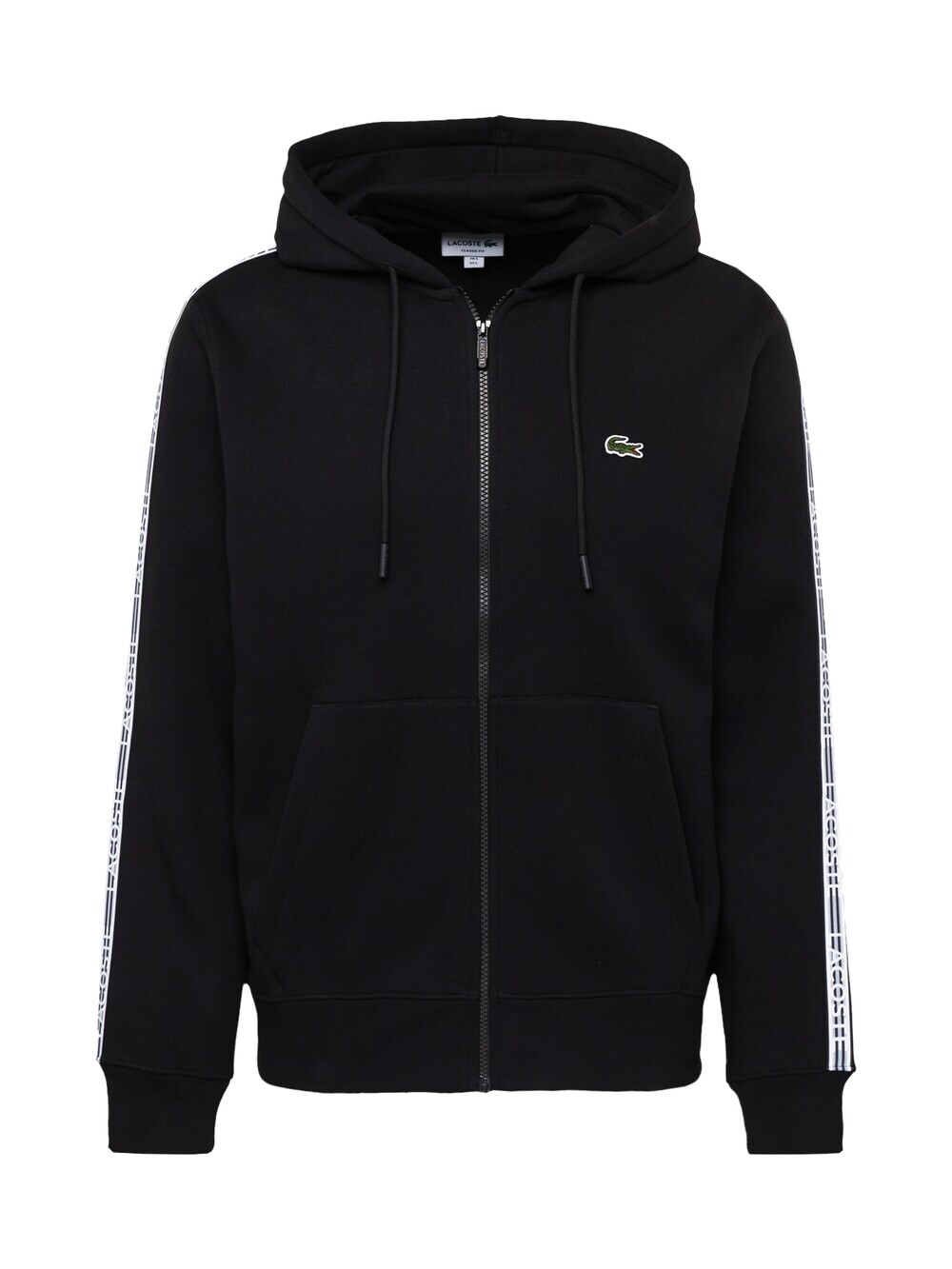 

Толстовка на молнии Lacoste, черный