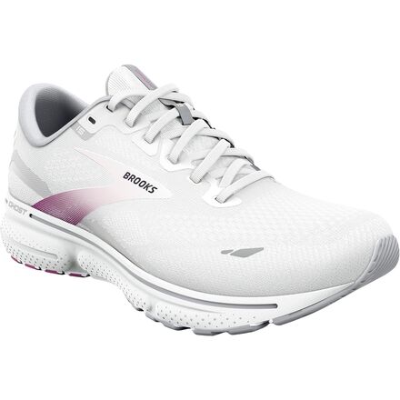 

Беговые кроссовки Ghost 15 женские Brooks, цвет White/Oyster/Viola