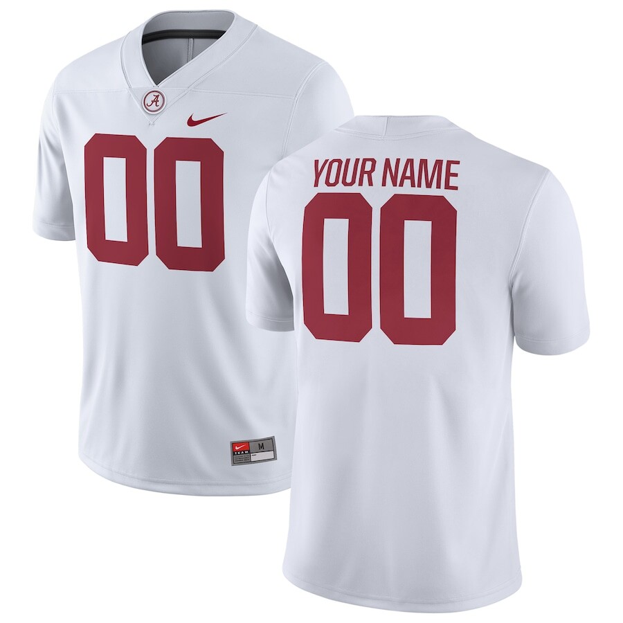

Джерси Nike Alabama Crimson Tide, белый