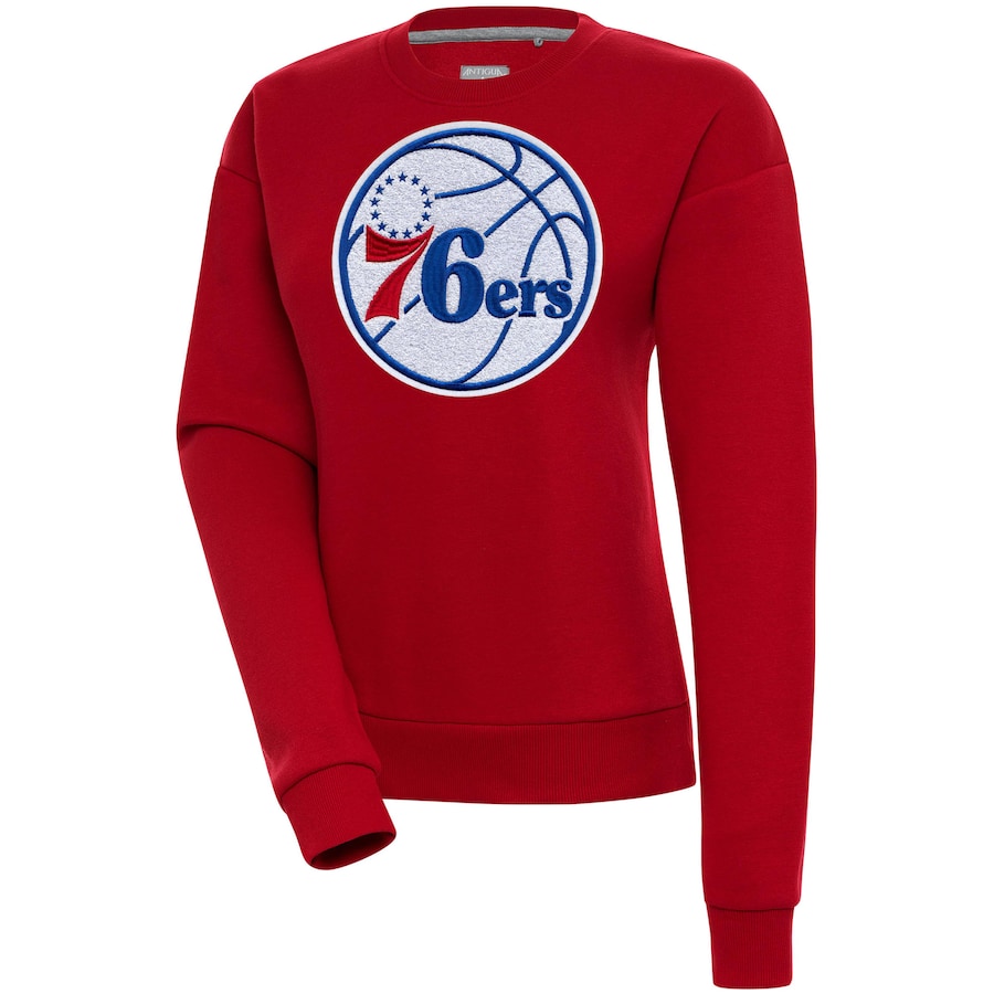 

Толстовка Antigua Philadelphia 76Ers, красный