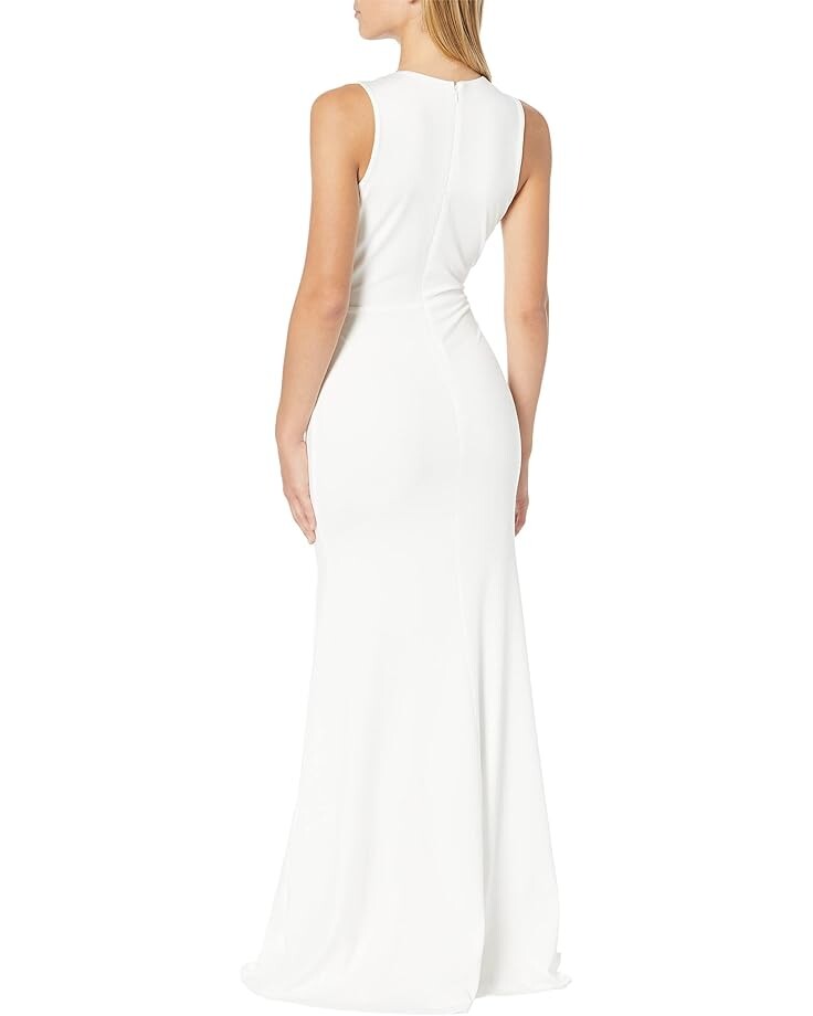 

Платье Bebe Embellished Neck Gown, цвет Snow White