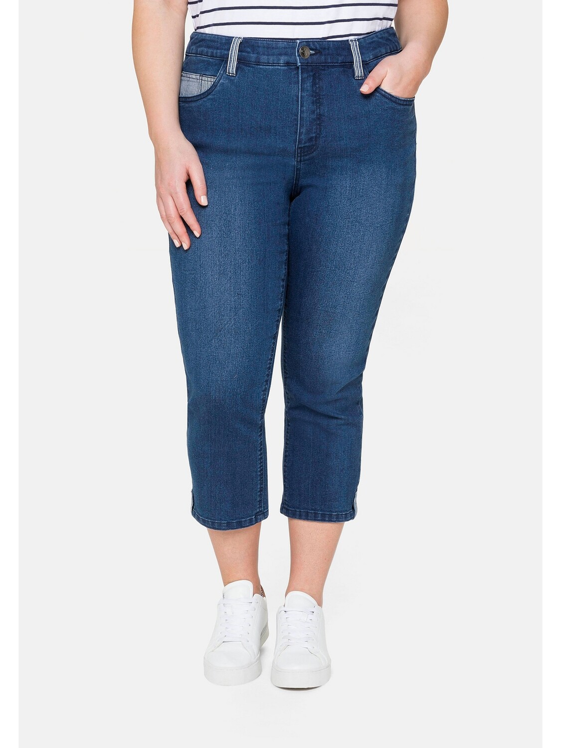 

Джинсы sheego, цвет blue Denim