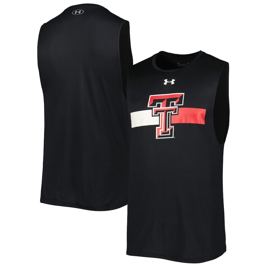 

Майка Under Armour Texas Tech Red Raiders, черный