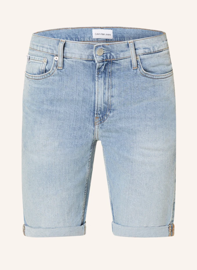 

Джинсовые шорты узкого кроя Calvin Klein Jeans, синий