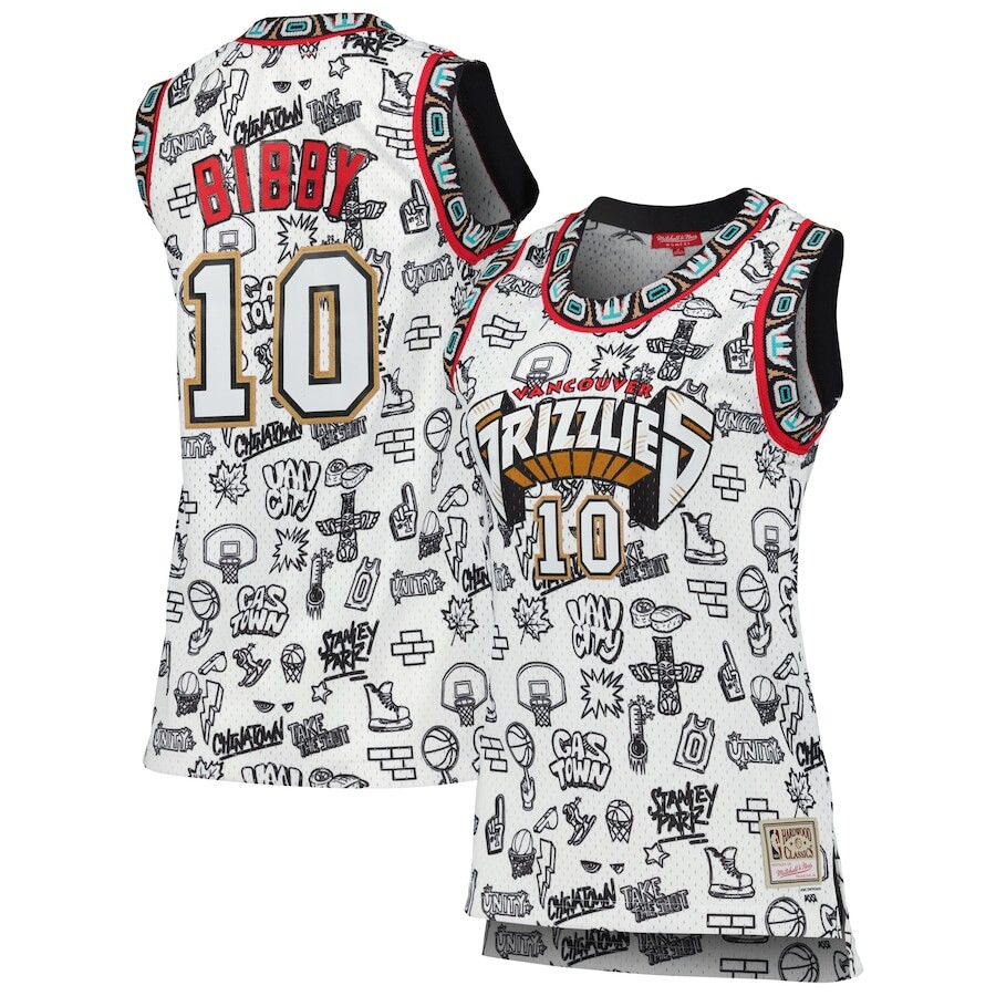 

Джерси Mitchell & Ness Vancouver Grizzlies, белый