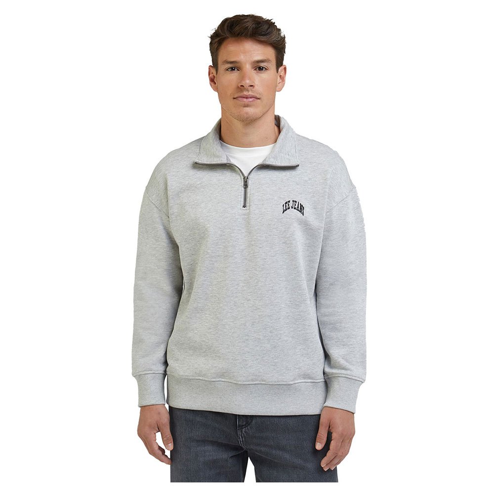 

Толстовка Lee Half Zip Sws Half Zip, серый