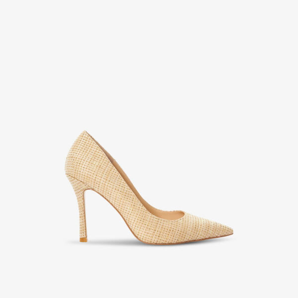 

Туфли-лодочки atlanta на каблуке из рафии Dune, цвет natural-synthetic raffia