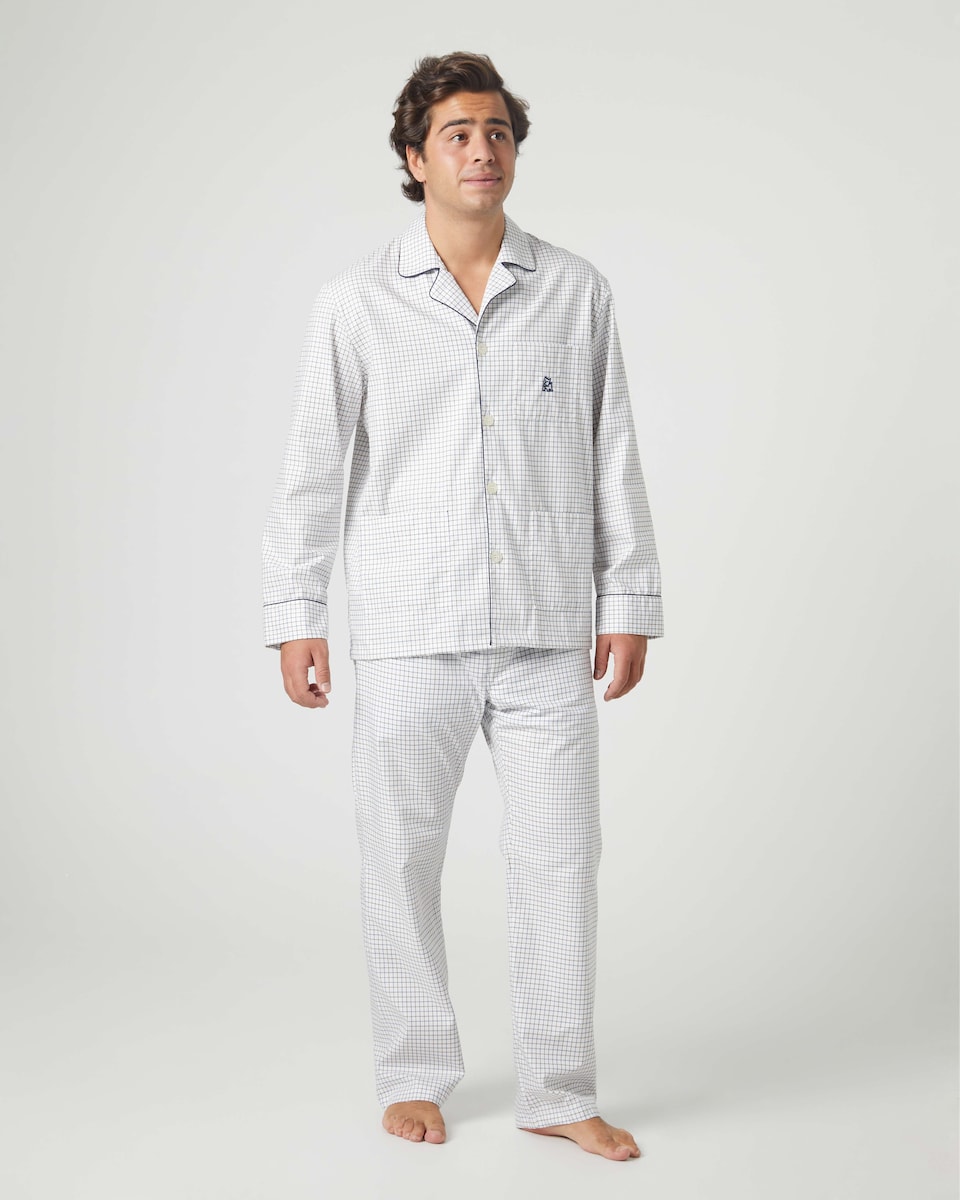 Мужская длинная пижама из ткани бежевого цвета Kiff-Kiff, бежевый