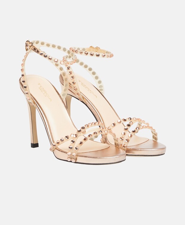 

Сандалии с ремешком на щиколотке Tosca Blu, темно-синий