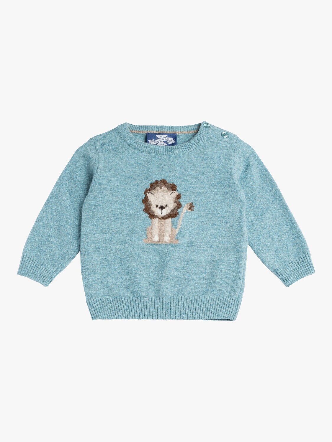 

Джемпер Baby Augustus Lion Trotters, бирюзово-зеленый