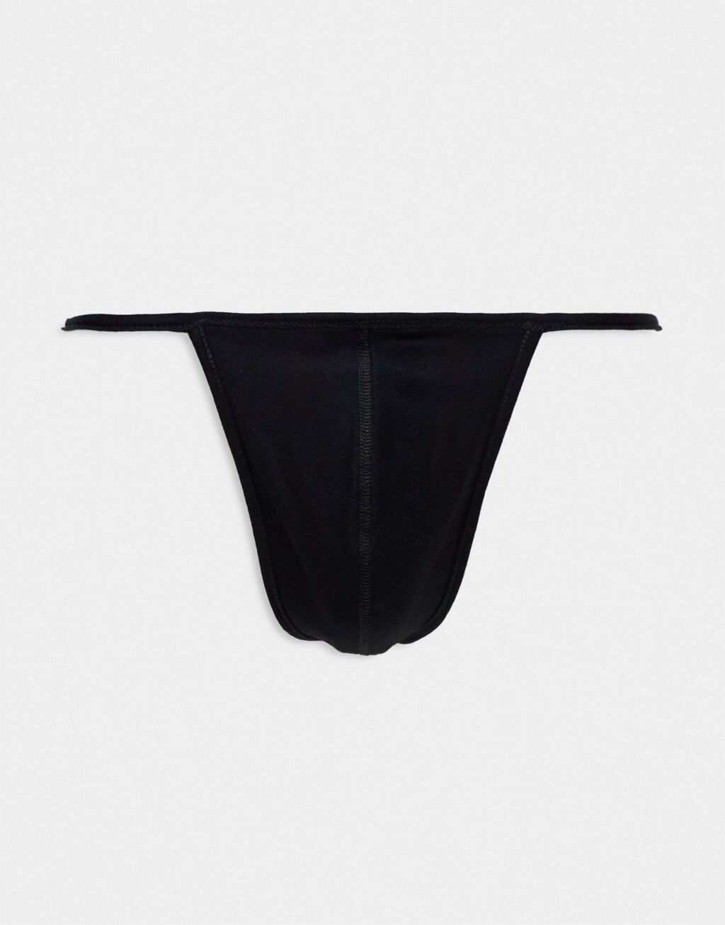 

Черные стринги ASOS DESIGN с кольцом сзади