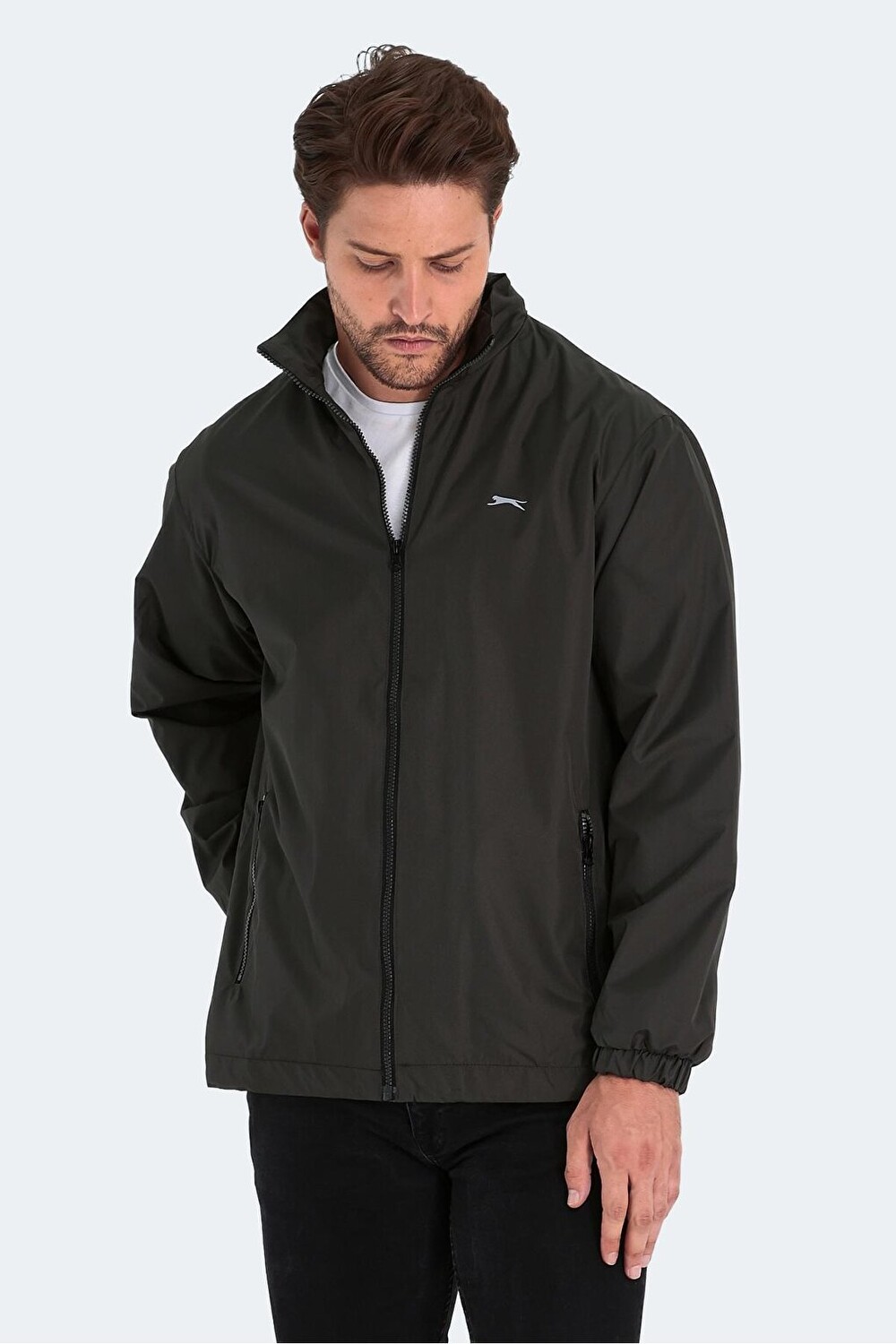 

RAREN Мужской плащ хаки SLAZENGER