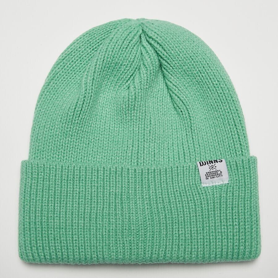 

Шапка Basic Beanie Fine Rib Djinns, цвет light green