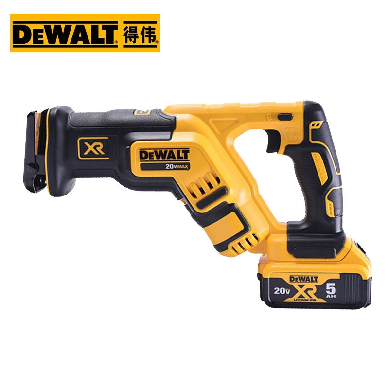 Сабельная пила Dewalt DCS367P2-A9 + два аккумулятора 20V/5.0Ah