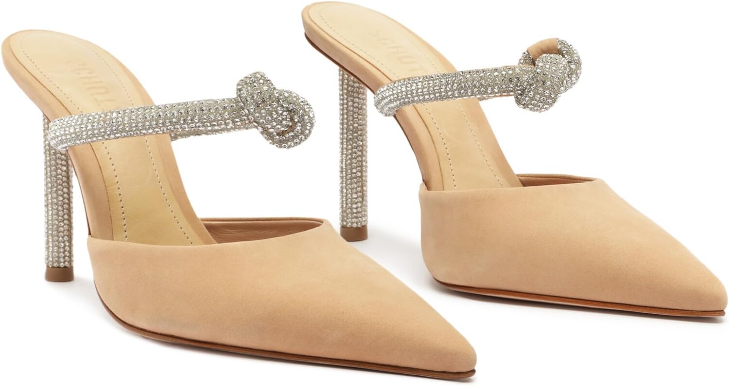 

Туфли Pearl Pin Heel Schutz, цвет True Beige