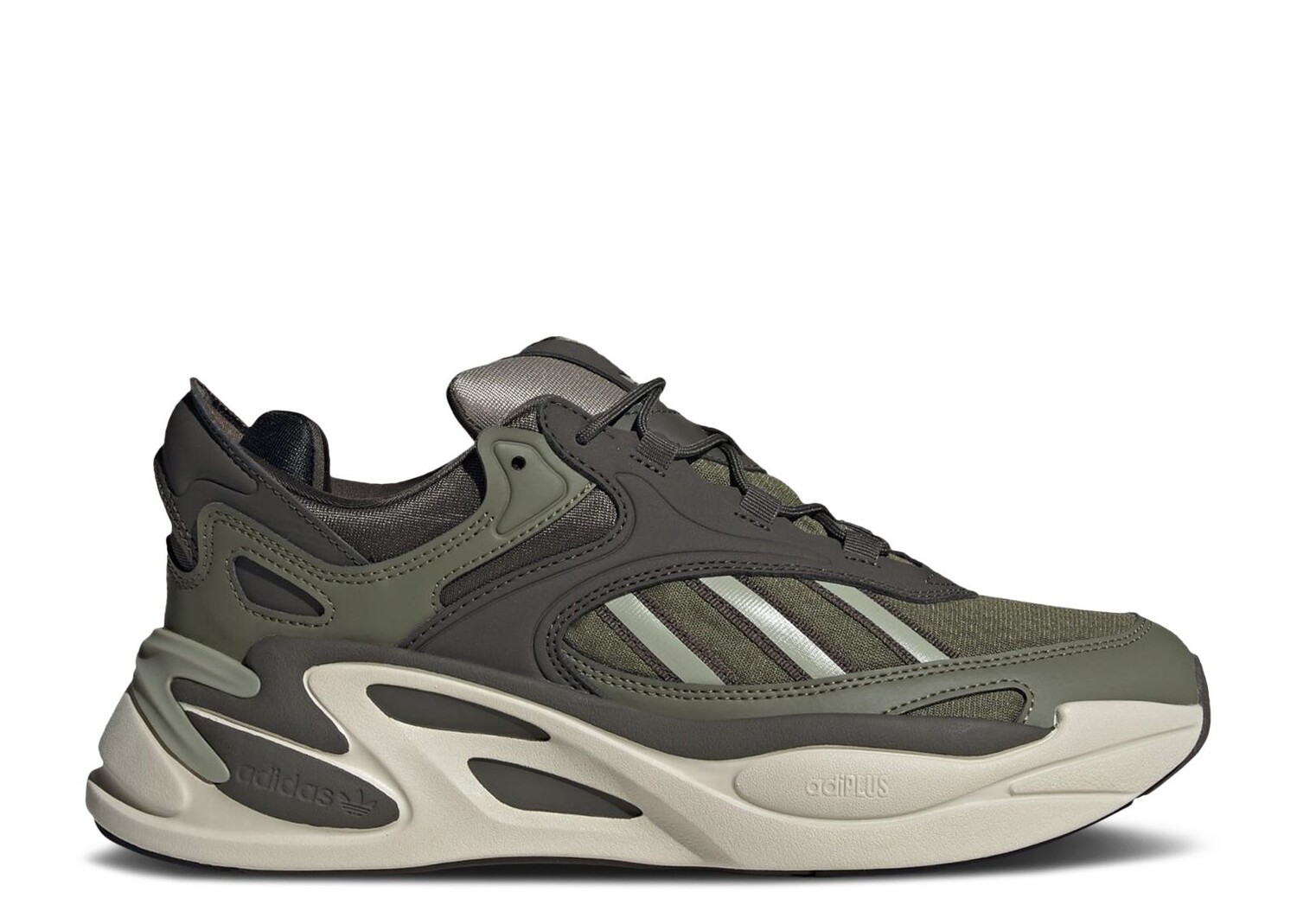 

Кроссовки adidas Ozmorph 'Focus Olive', зеленый, Зеленый;серый