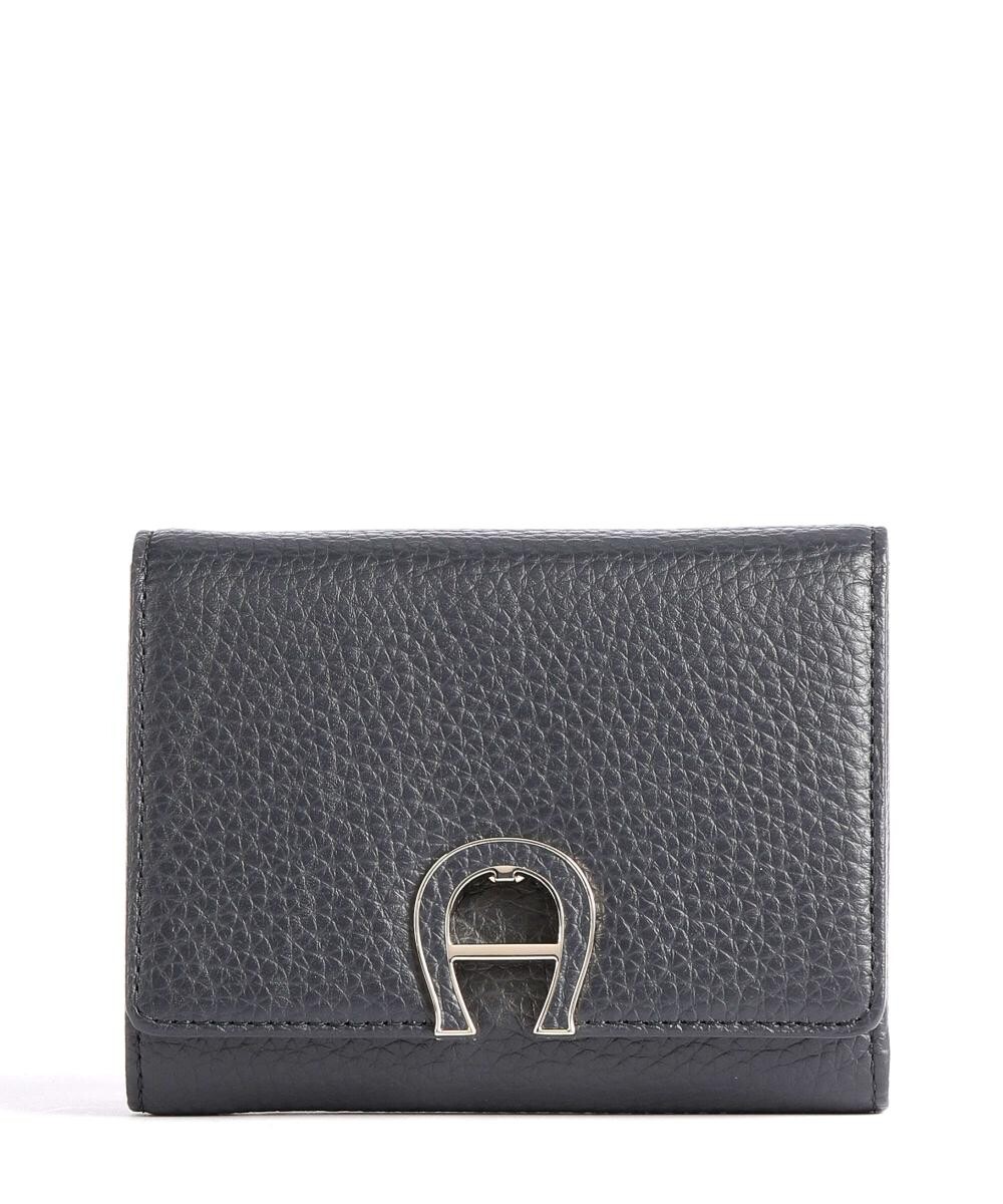 

RFID-кошелек Milano из зернистой яловой кожи Aigner, синий